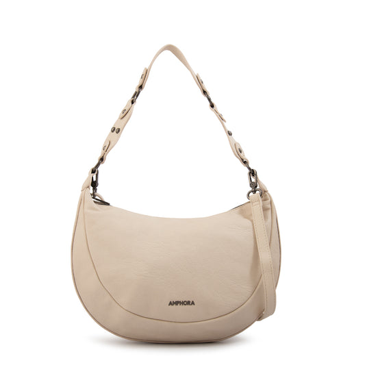 CARTERA CORTE OVAL ROCIO BLANCO