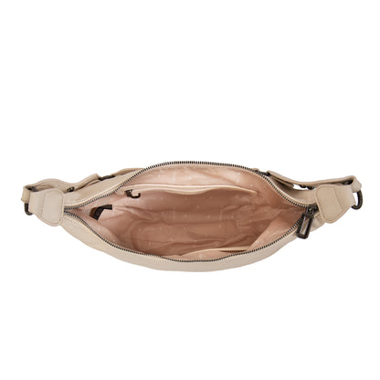 CARTERA CORTE OVAL ROCIO BLANCO