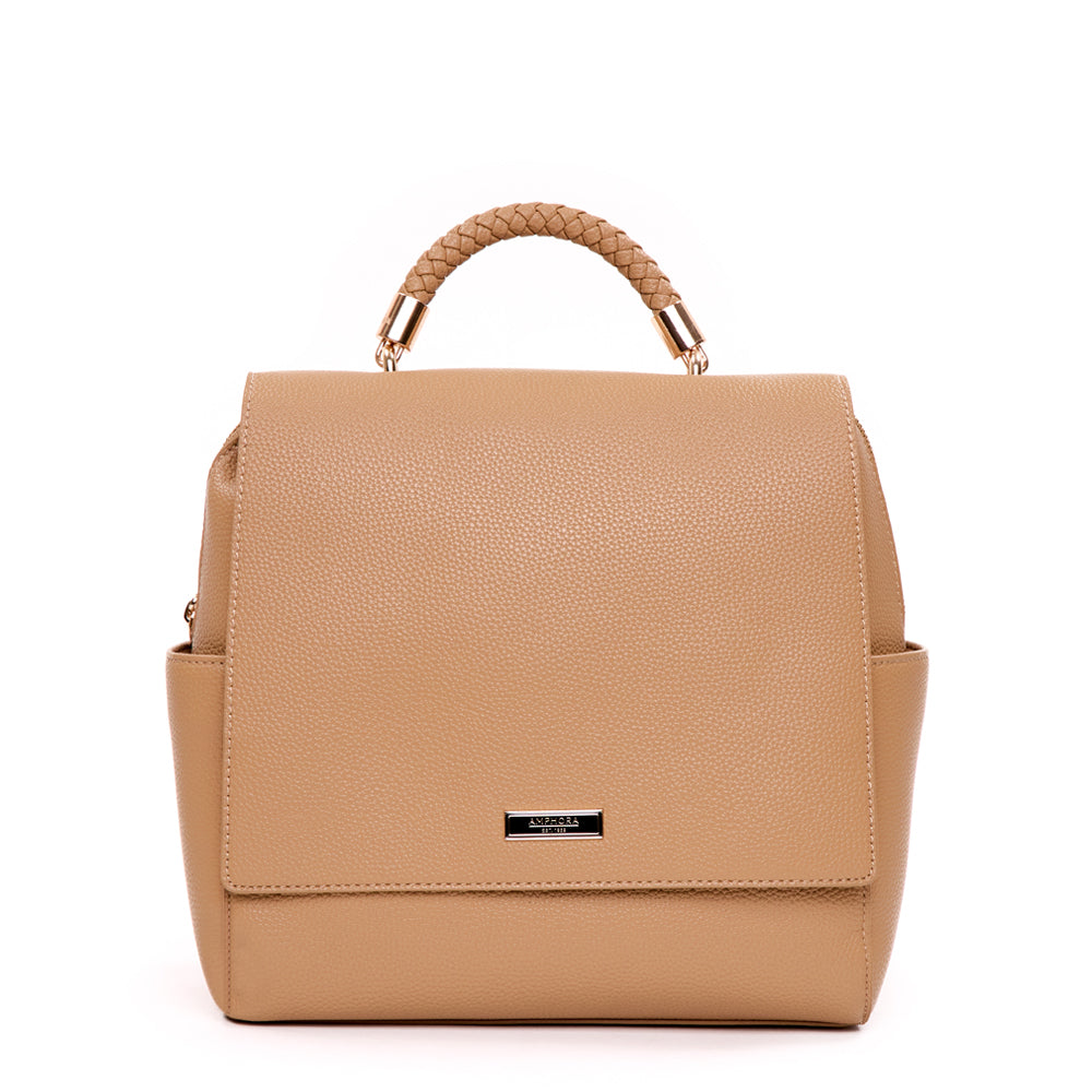 MOCHILA ROSY CAMEL