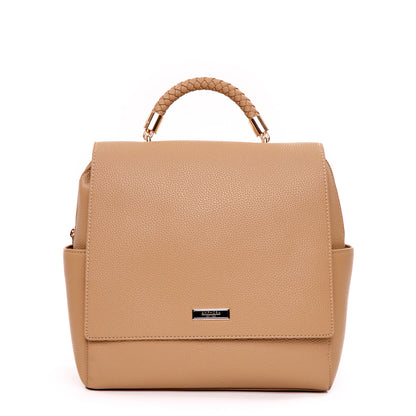 MOCHILA ROSY CAMEL