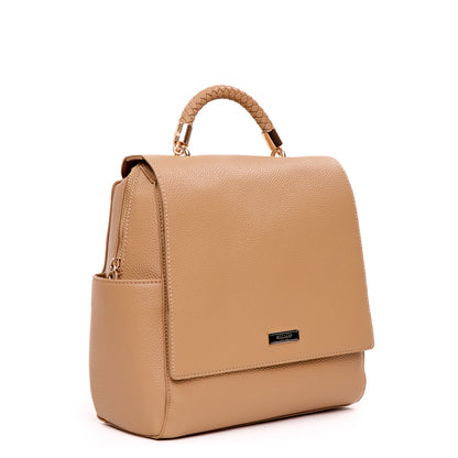 MOCHILA ROSY CAMEL