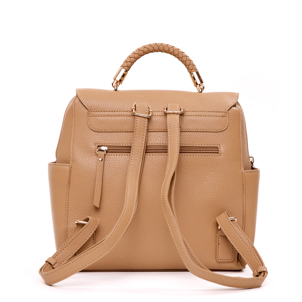 MOCHILA ROSY CAMEL