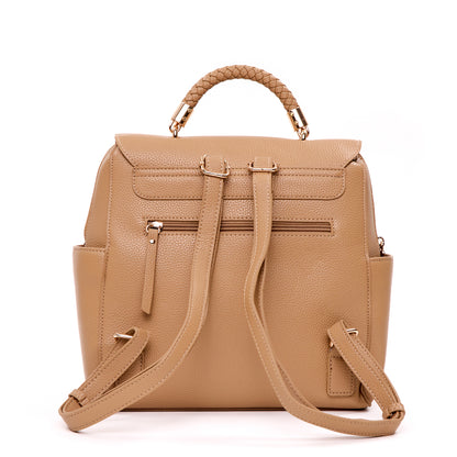 MOCHILA ROSY CAMEL
