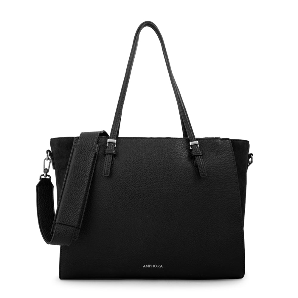 CARTERA PORTA NOTEBOOK SAMANTHA NEGRO