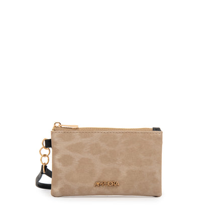 MONEDERO RECTANGULAR SAMAY BEIGE