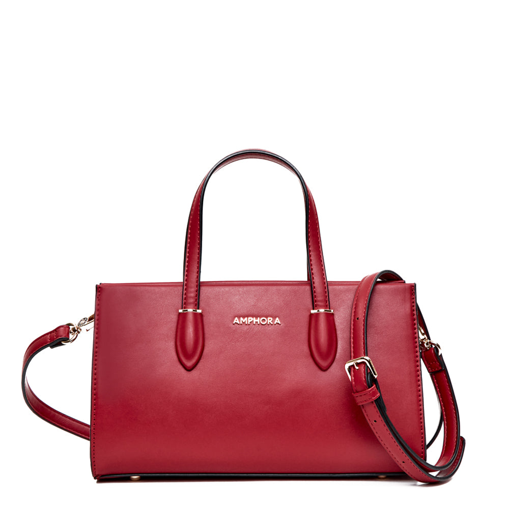 CARTERA BAGUETTE SARAI ROJO