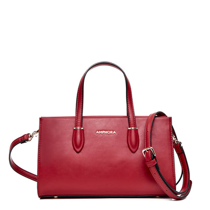 CARTERA BAGUETTE SARAI ROJO