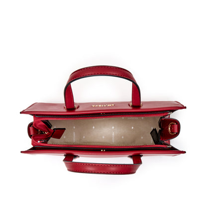 CARTERA BAGUETTE SARAI ROJO