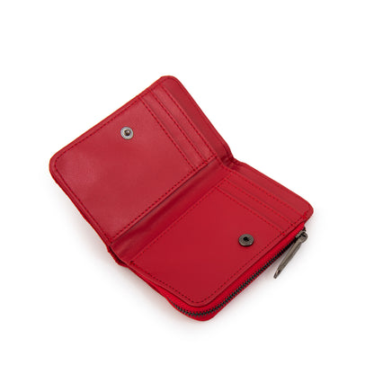 BILLETERA CHICA SARINA ROJO