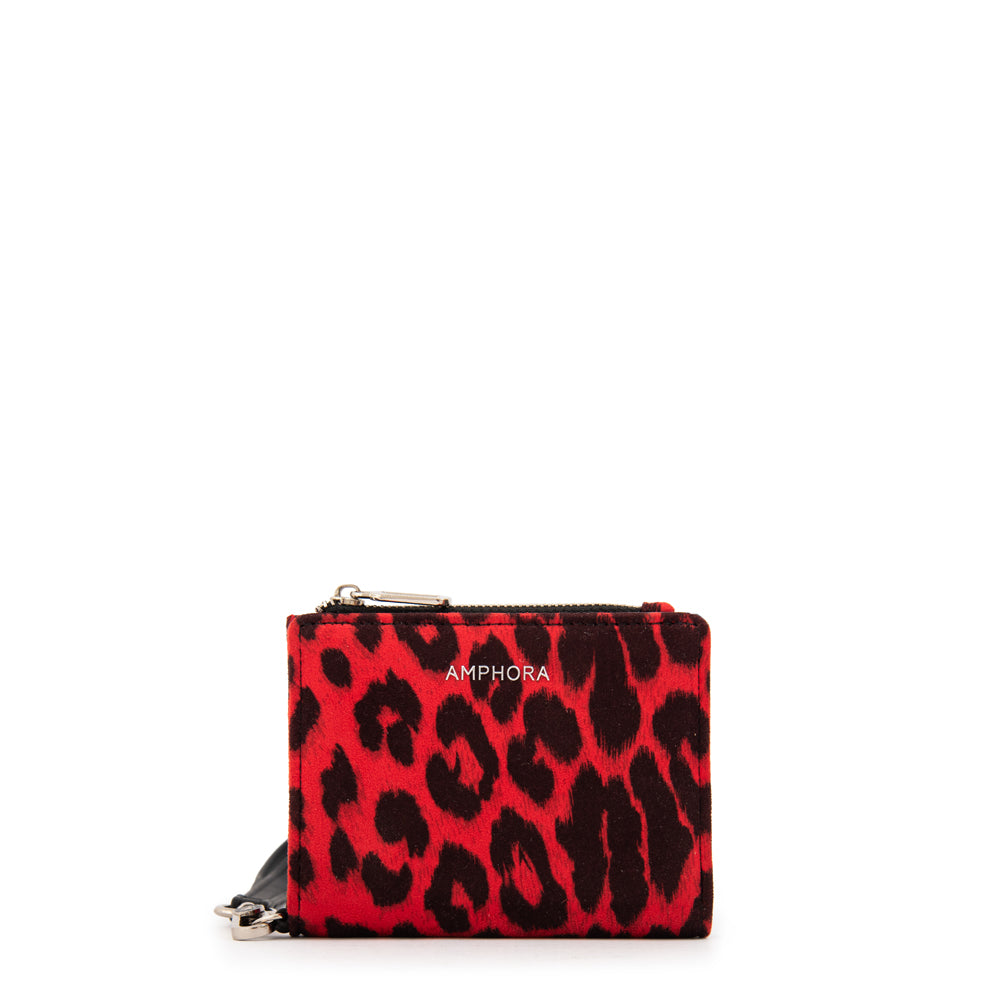 BILLETERA CHICA SILVESTRA ROJO