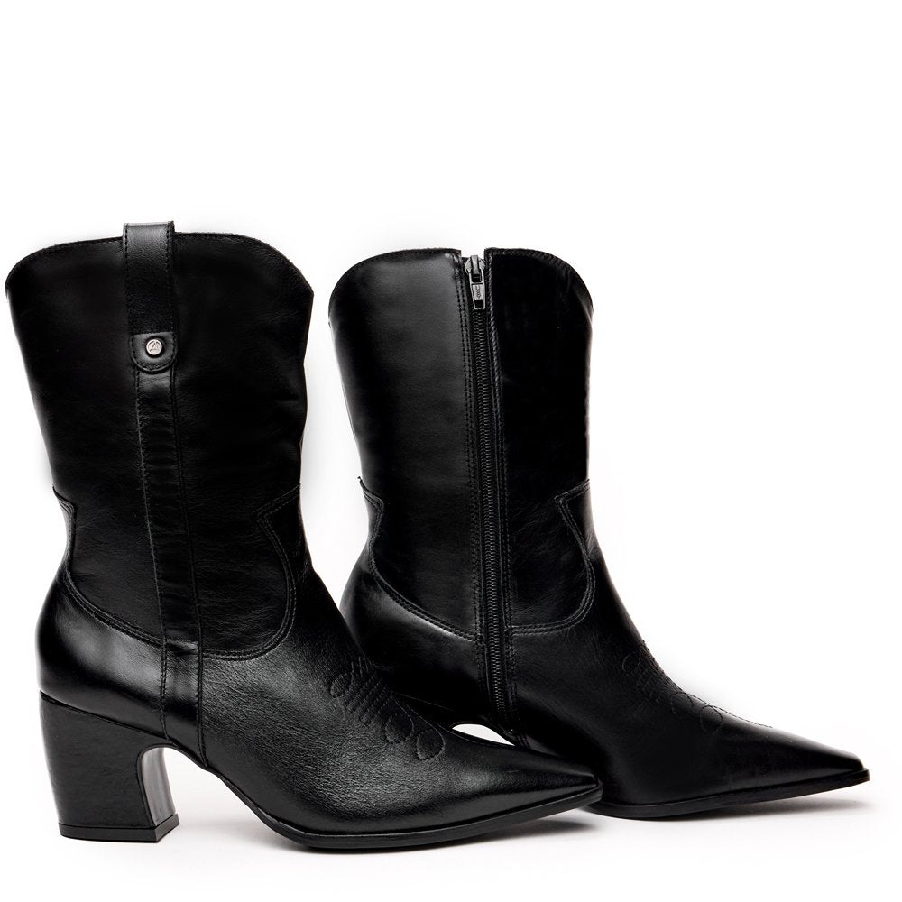 BOTA CAÑA MEDIA AZALEA NEGRO