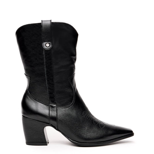 BOTA CAÑA MEDIA AZALEA NEGRO