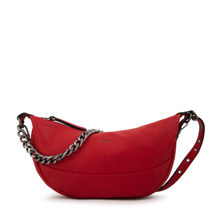CARTERA CORTE OVAL TAISHA ROJO