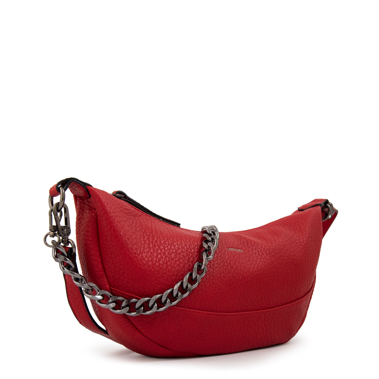 CARTERA CORTE OVAL TAISHA ROJO