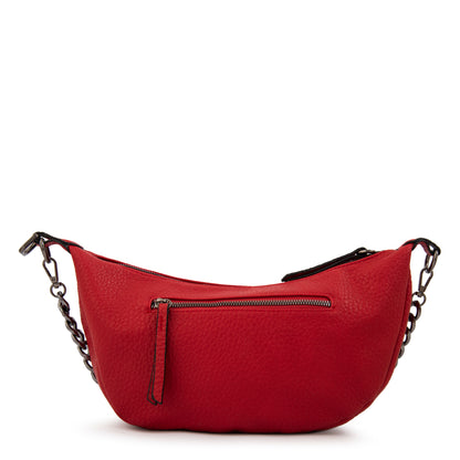 CARTERA CORTE OVAL TAISHA ROJO