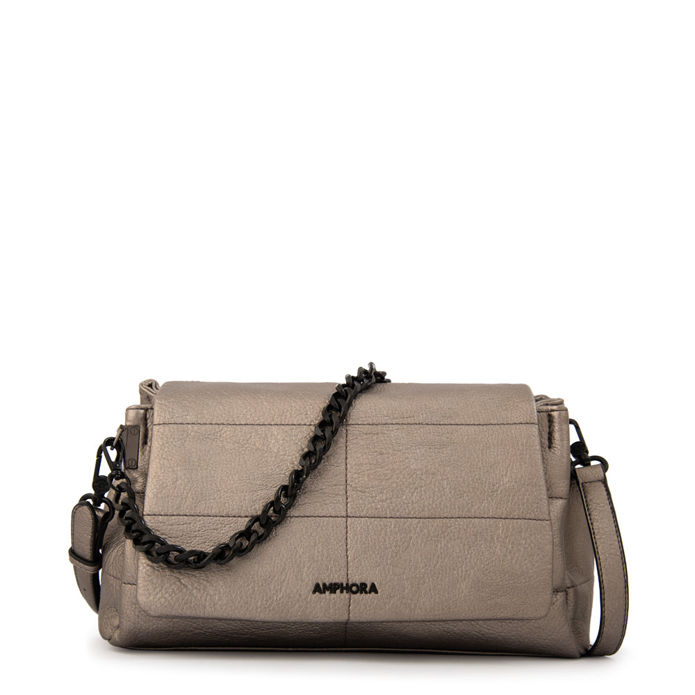 BANDOLERA TATIANA PLATEADO