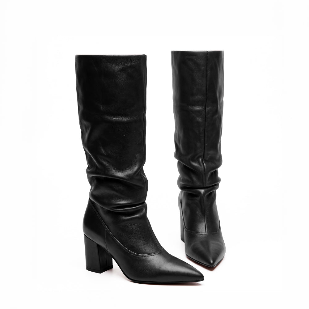 BOTA CAÑA ALTA TAYLOR NEGRO
