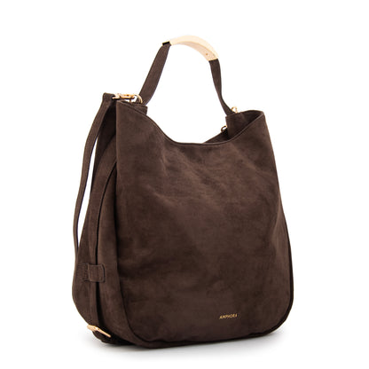 CARTERA TISIANA CAFÉ OSCURO