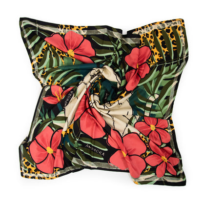 PAÑUELO MEDIANO TROPICO VERDE