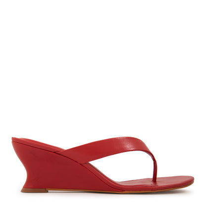 SANDALIA MULE NOEMI ROJO