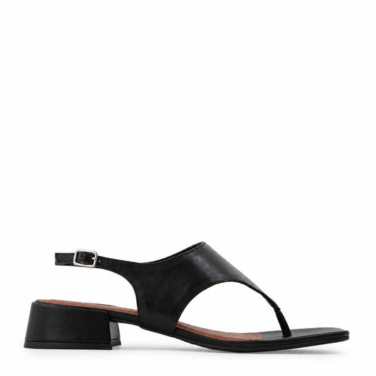 SANDALIA AMALFI NEGRO