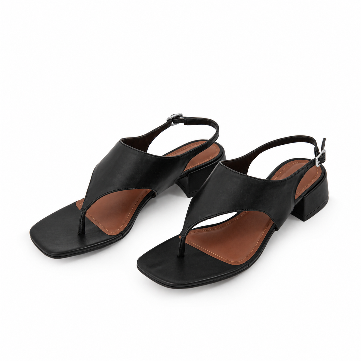 SANDALIA AMALFI NEGRO