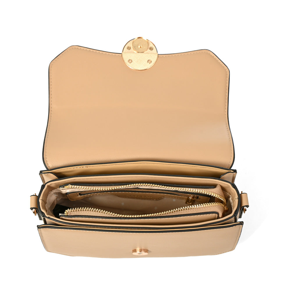 BANDOLERA VANIA BEIGE