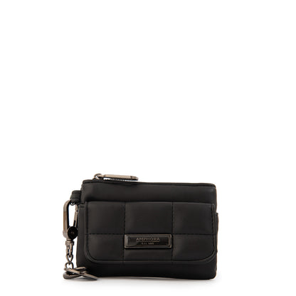 MONEDERO CON BOLSILLO FRONTAL VANIA NEGRO
