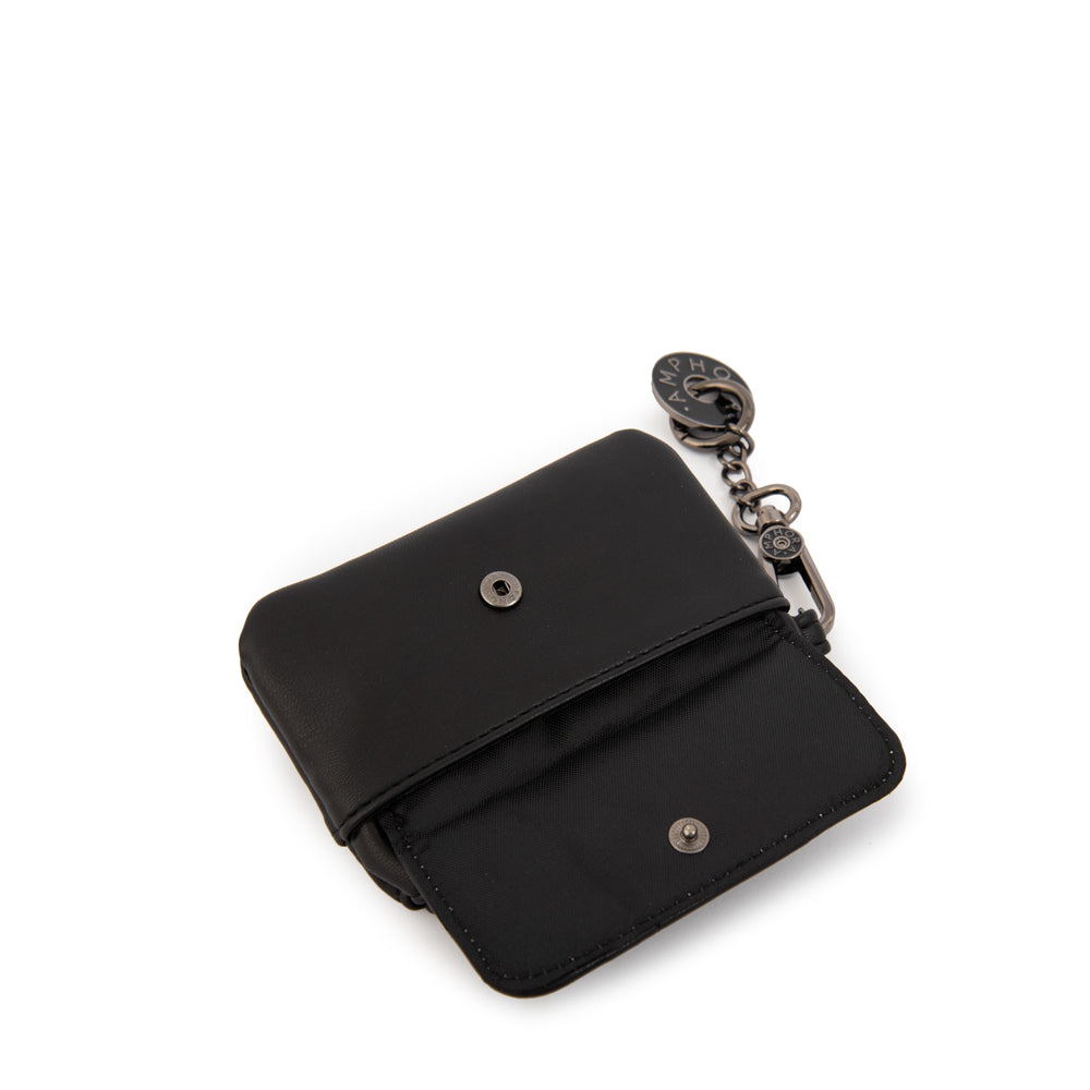 MONEDERO CON BOLSILLO FRONTAL VANIA NEGRO