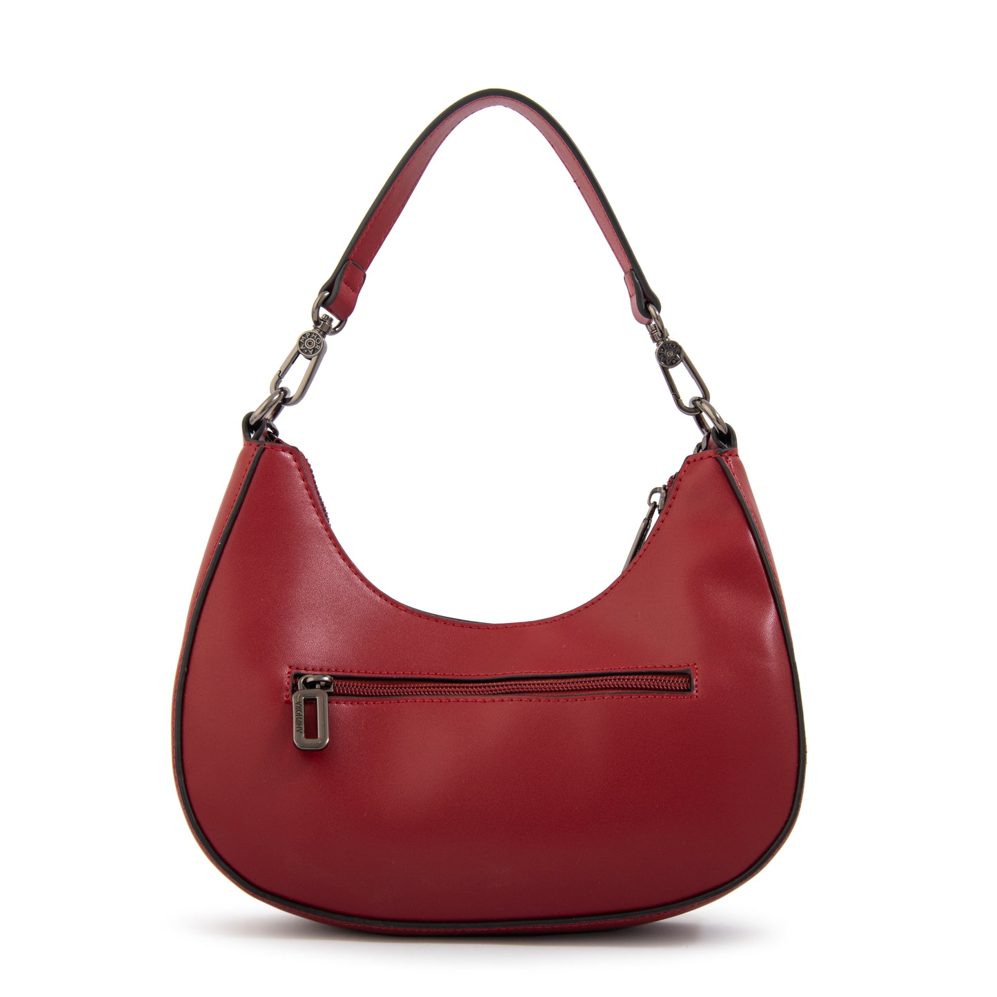 CARTERA CORTE OVAL VANITY BORDÓ