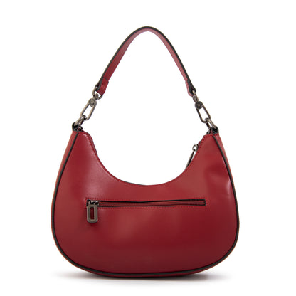 CARTERA CORTE OVAL VANITY BORDÓ