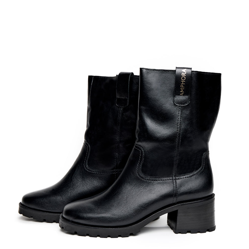 BOTA CAÑA MEDIA VICKY NEGRO