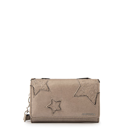 BILLETERA ZENDA PLATEADO